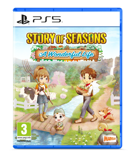 Story of Seasons: A Wonderful Life PS5 Box View
