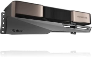 Antec Dagger Five-Hole Black Graphics Card Support Bracket Front View