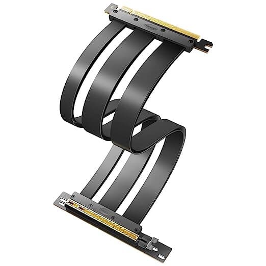 Antec 300mm PCIe 4.0 Riser Cable Front View