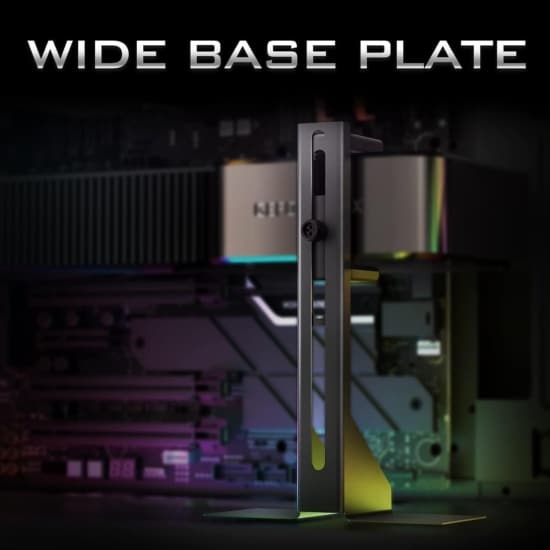 Antec Black Graphics Card Holder Wide Base Plate