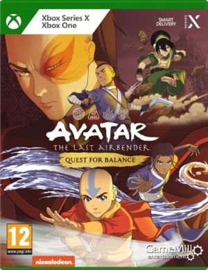 Avatar The Last Airbender Quest for Balance Xbox Box View
