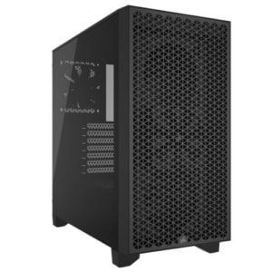 Corsair 3000D Airflow Black Front Angled View