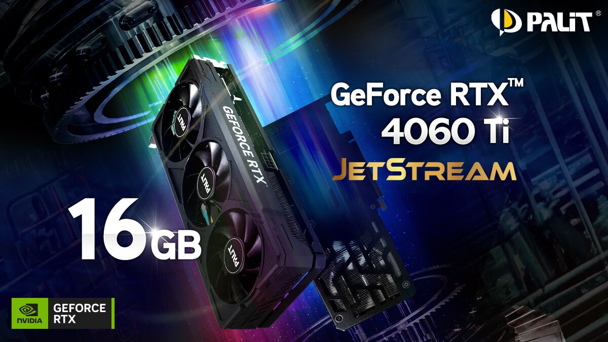 Palit NVIDIA GeForce RTX 4060 Ti JetStream OC Cover Image