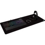 Corsair Gaming MM350 PRO Premium Black Top Angled View