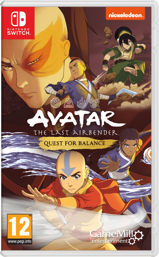 Avatar The Last Airbender Quest for Balance Switch Box View
