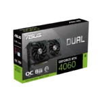 ASUS Dual NVIDIA GeForce RTX 4060 OC Edition Box Package View