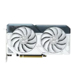 ASUS Dual NVIDIA GeForce RTX 4060 Ti White OC Edition Front View