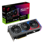 ASUS ROG Strix NVIDIA GeForce RTX 4060 Ti OC Box View