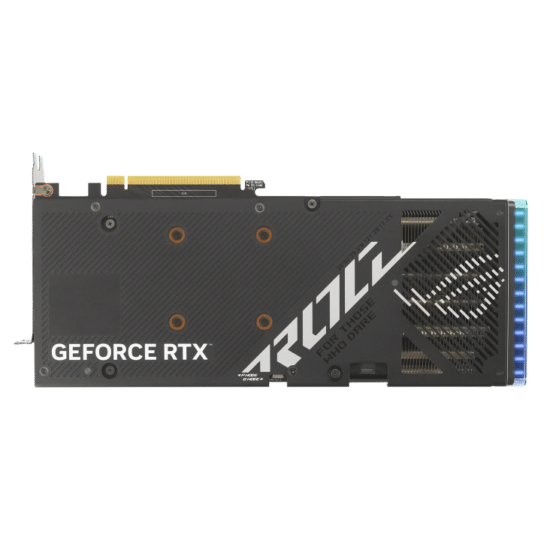 ASUS ROG Strix NVIDIA GeForce RTX 4060 Ti OC Backplate View