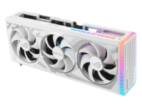 ASUS ROG Strix NVIDIA GeForce RTX 4090 White OC Angled View