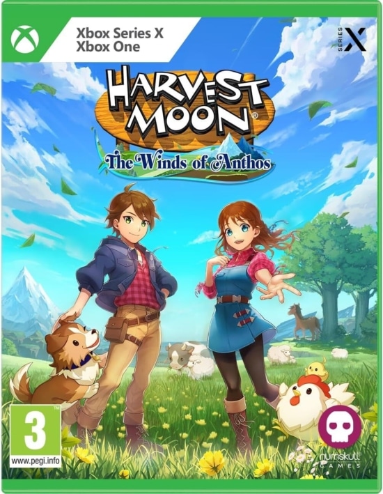 Harvest Moon: The Winds of Anthos Xbox Box View