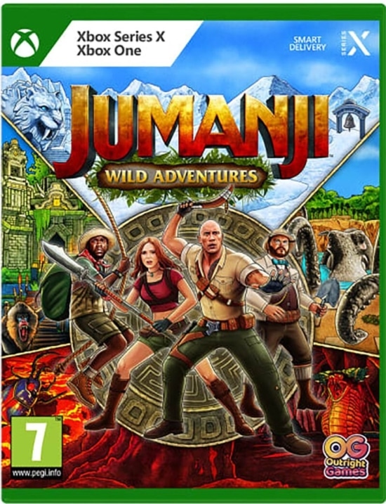 Jumanji: Wild Adventures Xbox Box View