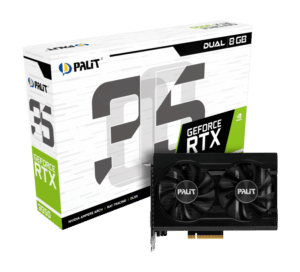 Palit NVIDIA GeForce RTX 3050 Dual V2 Box View
