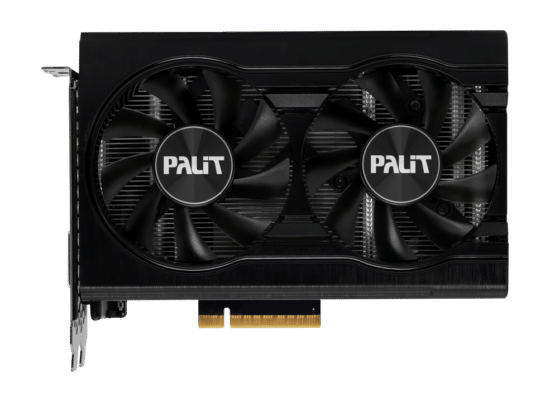 Palit NVIDIA GeForce RTX 3050 Dual V2 Front View