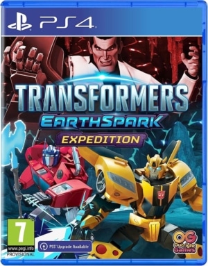 Transformers: Earth Spark Expedition PS4 Box View