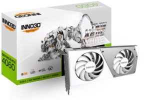 Inno3D NVIDIA GeForce RTX 4060 Twin X2 OC White Box View