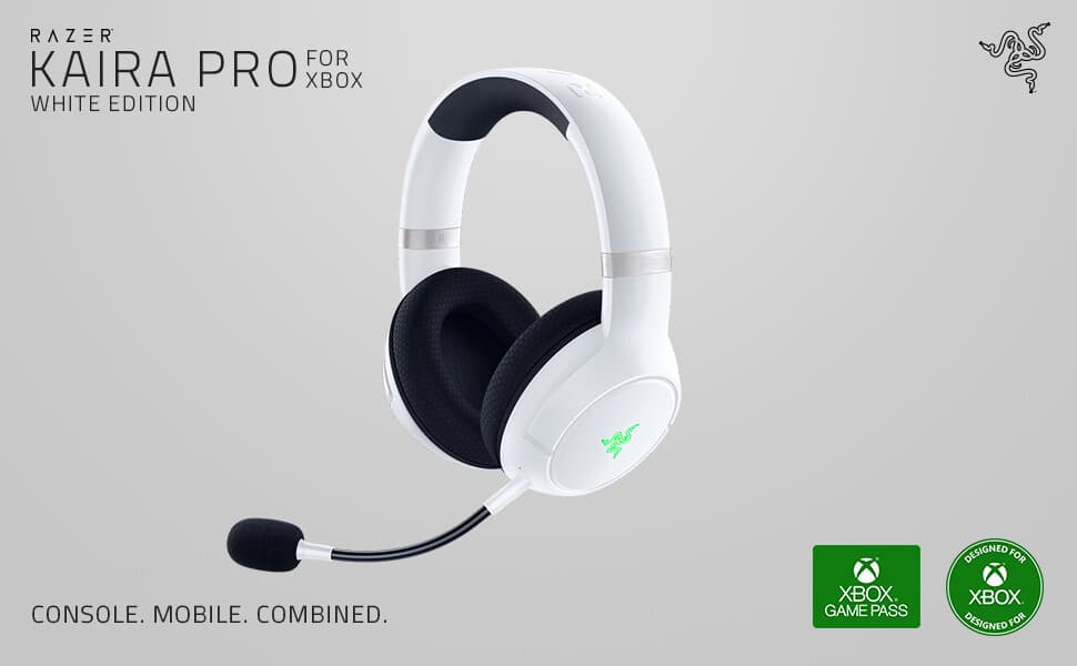 Razer Kaira Pro For Xbox White Lifestyle Image