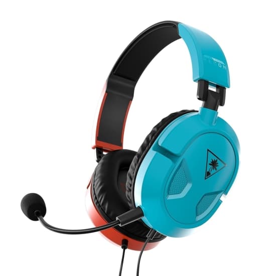 Turtle Beach Recon 50 Red & Blue Angled View