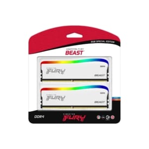 Kingston FURY Beast RGB White Special Edition Front Box View