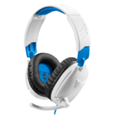 Turtle Beach Recon 70 White & Blue Angled View