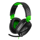 Turtle Beach Recon 70 Black & Green Angled View