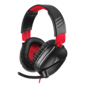 Turtle Beach Recon 70 Black & Red Angled View