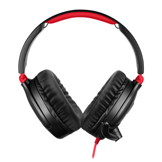 Turtle Beach Recon 70 Black & Red Front View