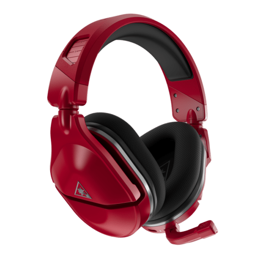 Turtle Beach Stealth 600 Gen 2 MAX Midnight Red Angled View