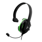 Turtle Beach Recon Chat Black & Green Angled View