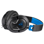 Turtle Beach Recon 50P Black & Blue Angled Side View