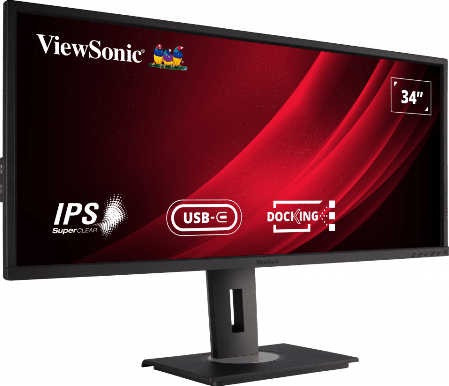Viewsonic VG3456 3440 x 1440 Angled View