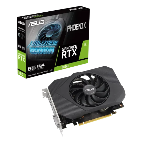 ASUS Phoenix NVIDIA GeForce RTX 3050 V2 Box View