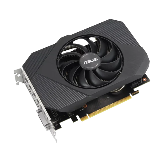 ASUS Phoenix NVIDIA GeForce RTX 3050 V2 Front Top View