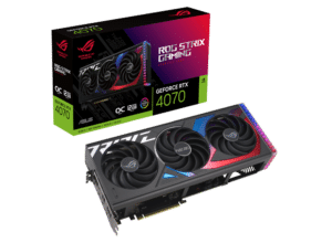 ASUS ROG Strix NVIDIA GeForce RTX 4070 OC Box View
