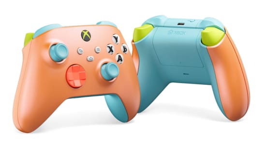 Xbox Wireless Controller - Sunkissed Vibes OPI Special Edition Promo Side View