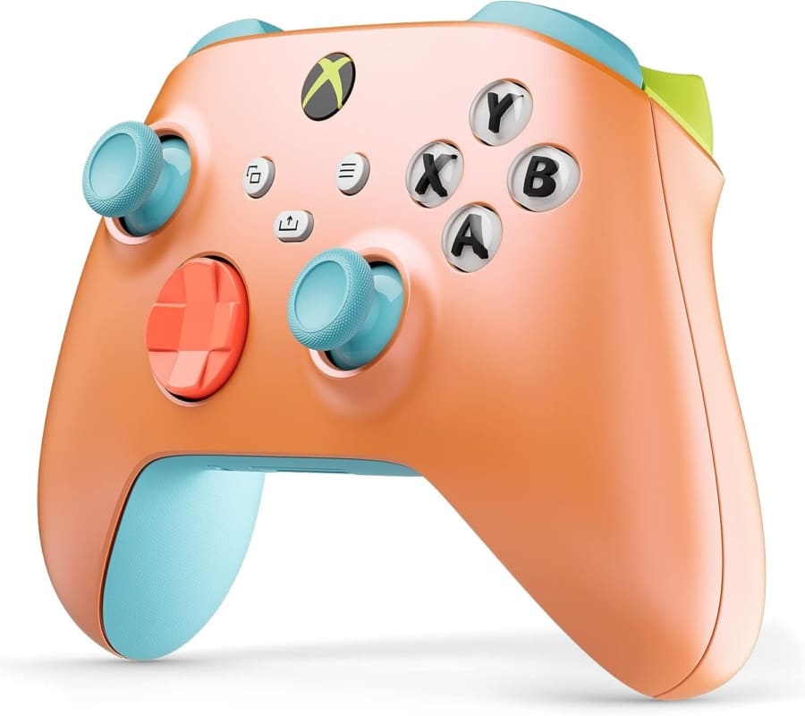 Xbox Wireless Controller - Sunkissed Vibes OPI Special Edition Angled View