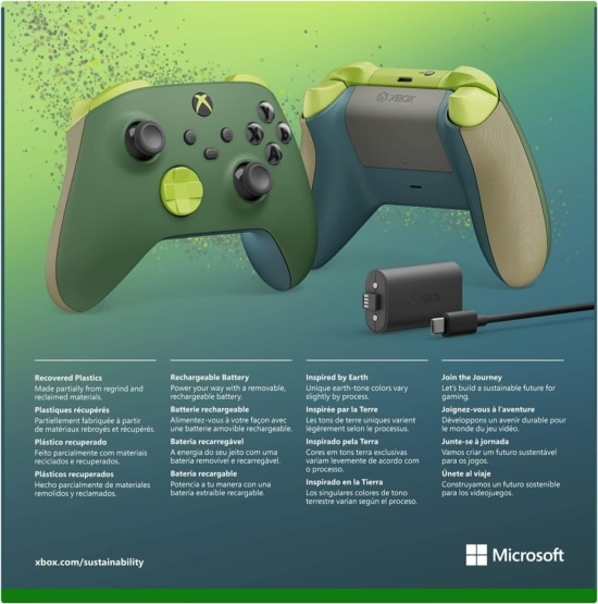  Xbox Core Wireless Controller – Electric Volt : Videojuegos