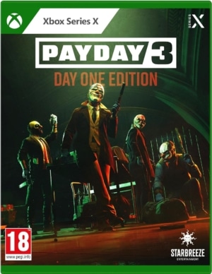 Payday 3 - Day One Edition Xbox Box Art