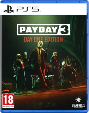 Payday 3 - Day One Edition PS5 Box Art