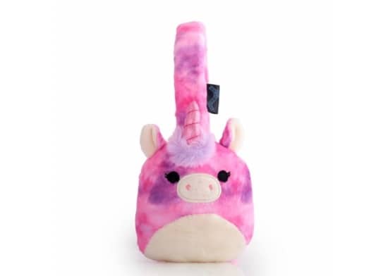 Squishmallows plush Bluetooth Headphones - Lola the Unicorn Image 2