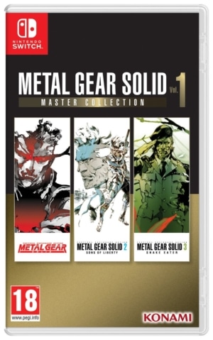 Metal Gear Solid: Master Collection Box Art NSW