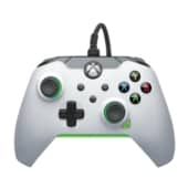 PDP Wired Controller - Neon White (Xbox X|S, Xbox One, PC)