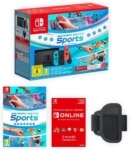 Nintendo Switch plus Nintendo Switch Sports (pre-installed) and 3 months Nintendo Switch Online Membership (internet required)