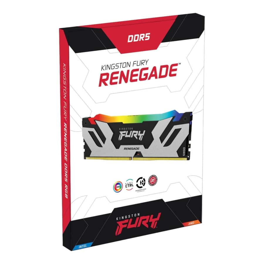 Kingston FURY Renegade RGB 32GB (2 x 16GB) 7600MHz DDR5 Memory Kit