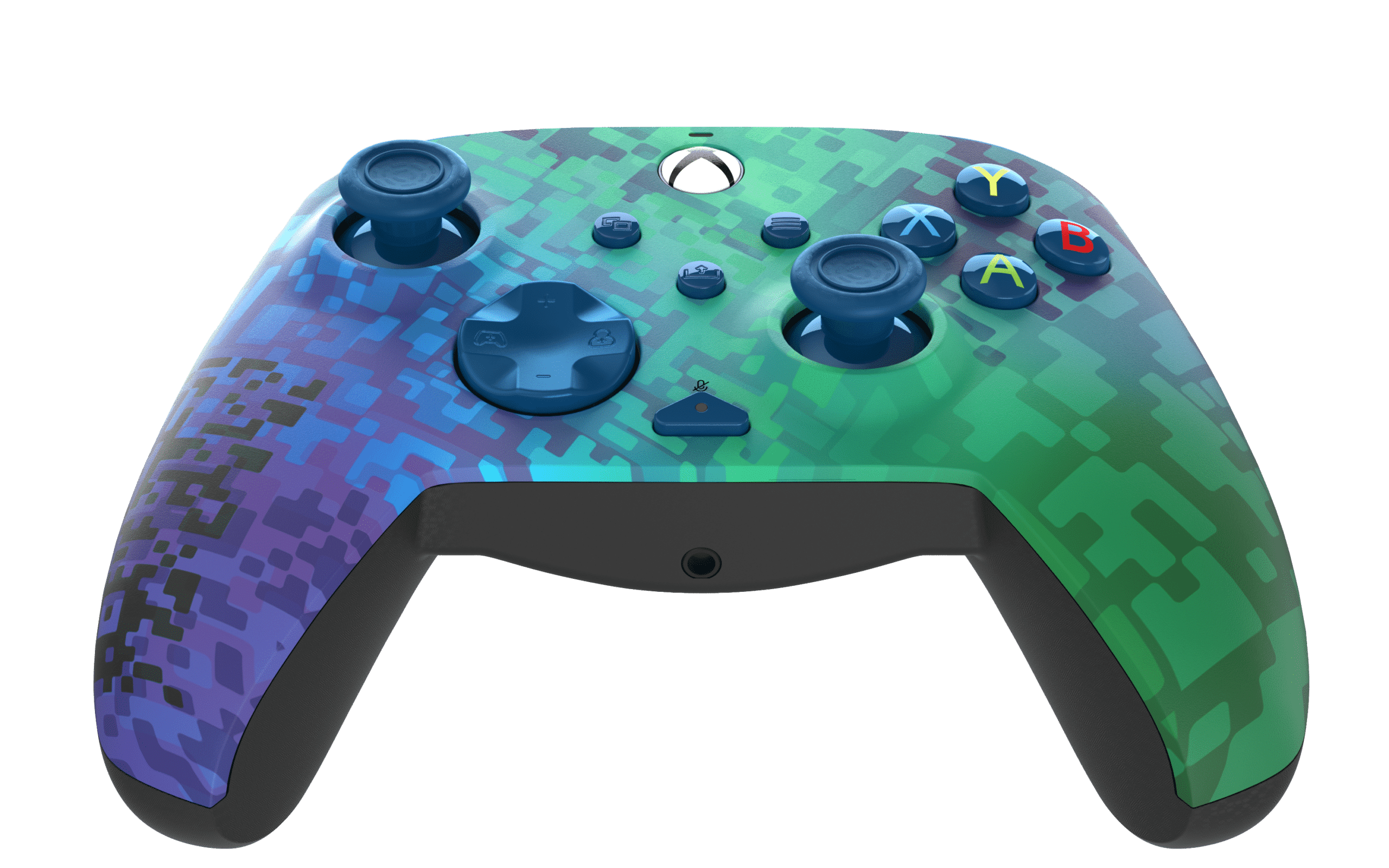 PDP Rematch Advanced Wired Controller - Glitch Green (Xbox X|S, Xbox One, PC)