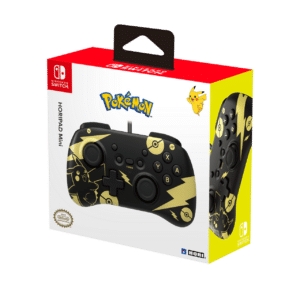 HORIPAD Mini for Nintendo Switch - Pokémon: Pikachu Black & Gold