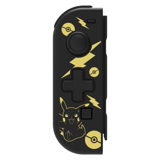 HORI D-Pad Controller (L) for Nintendo Switch - Pokémon: Pikachu Black & Gold
