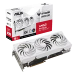 ASUS TUF Gaming AMD Radeon RX 7800 XT White OC Edition 16GB GDDR6 Graphics Card
