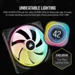 Corsair iCUE LINK H170i LCD 420mm RGB All-In-One Liquid CPU Cooler