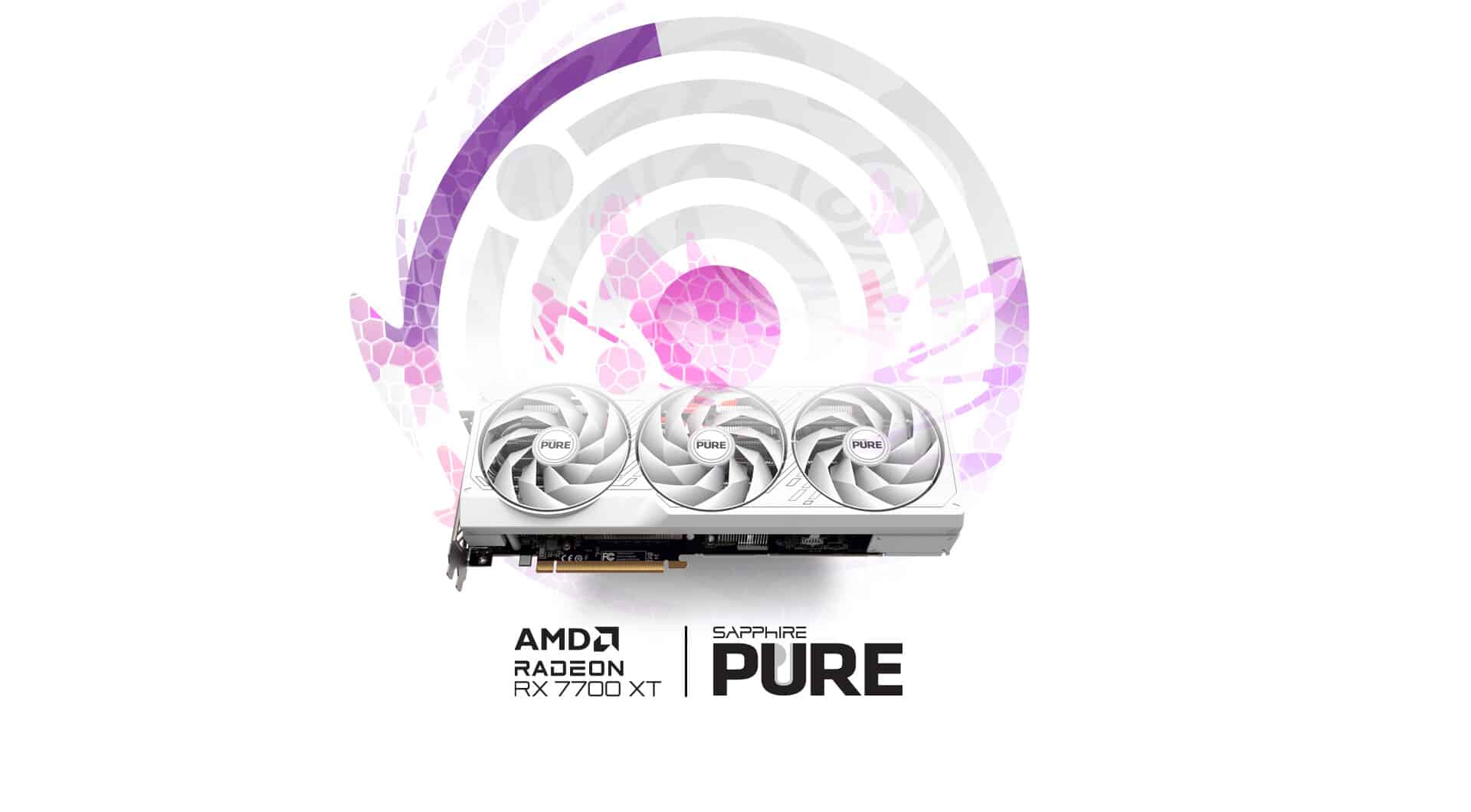 Sapphire PURE AMD Radeon RX 7700 XT 12GB GDDR6 Graphics Card